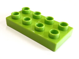 L-W Toys Junior Kostka 4x2 nízká zelená 